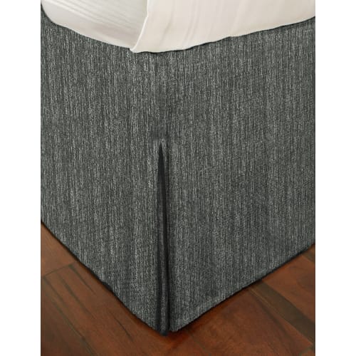 Rbed BedSkirt, Amira, Queen, 60x80+15, Granite